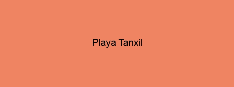 Playa Tanxil